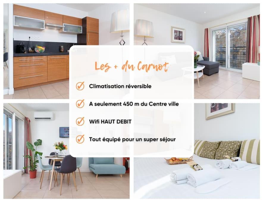 Le Carnot By Apirent #Centre-Ville #Climatisation #Wifi Cannes Extérieur photo